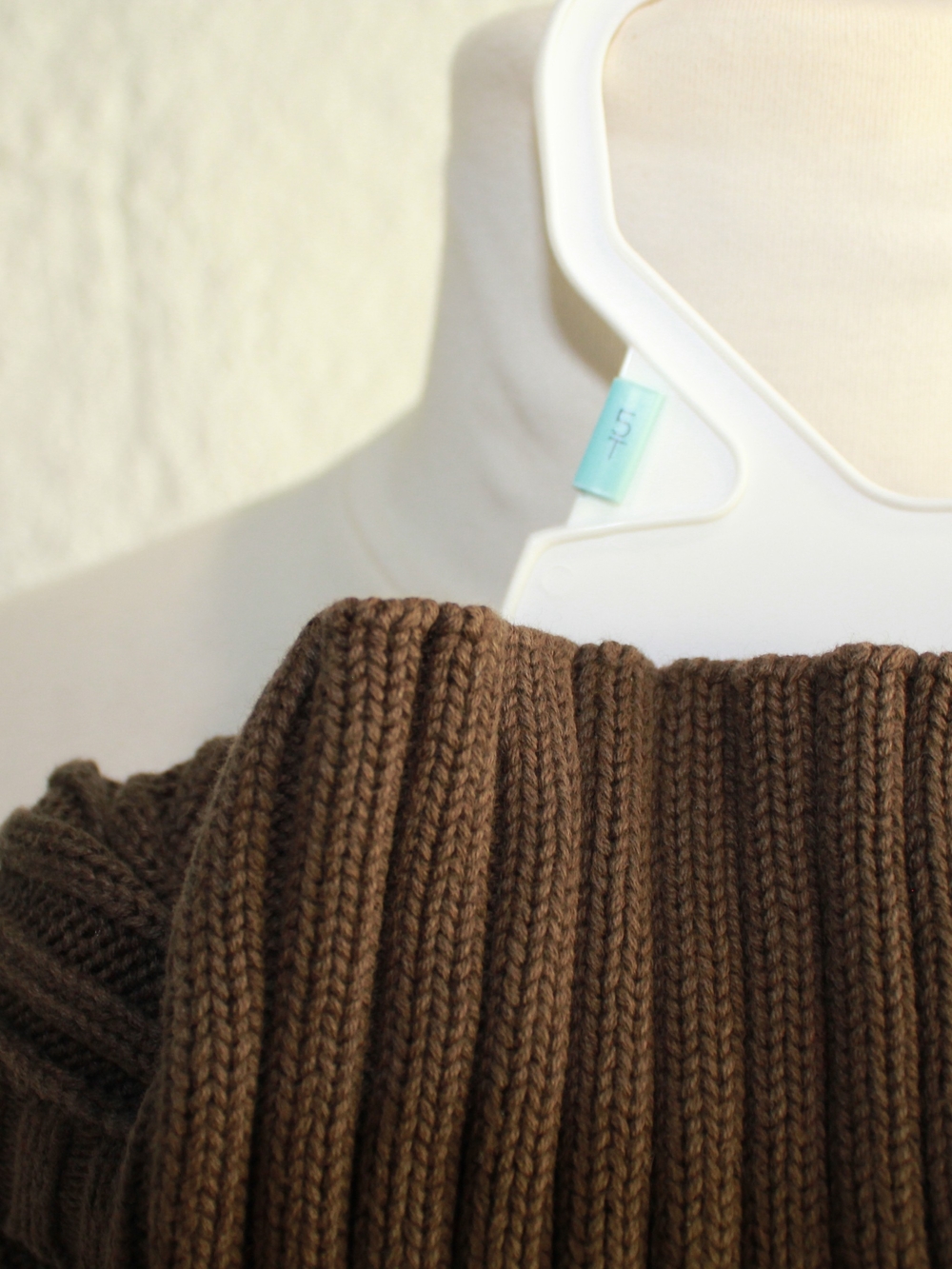 Ralph Lauren Brown Hooded Rib-Knit Button Cardigan - Picture 4 of 6